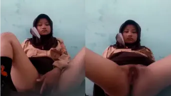 Caca Nissa Daun Masih Muda Pramuka Colmek