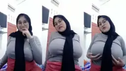 Acha Pakai Jilbab Toket Gede Montok