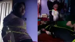Ukhti Pasrah Diikat Hijab BDSM